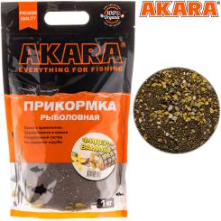 Прикормка AKARA Premium Organic Фидер Ваниль (1 кг)