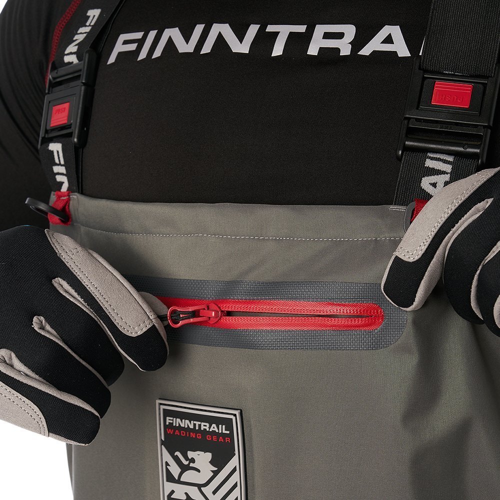 Вейдерсы FINNTRAIL Wademan 1524 (L, Grey)