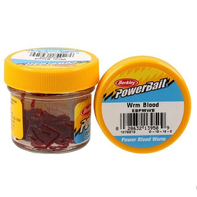 Мотыль искусственный BERKLEY PowerBait Blood Worm (150 шт)