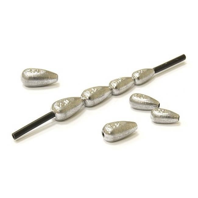 Груз скользящий с кембриком (косичка) (2.5-4 г)