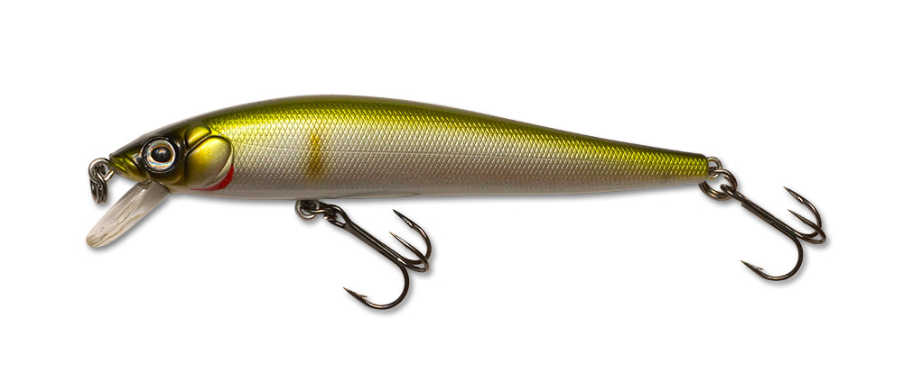 Воблер KOSADAKA Зеленый китаец XS F (118 мм, 19 г, 0.3-1.2 м, AY)