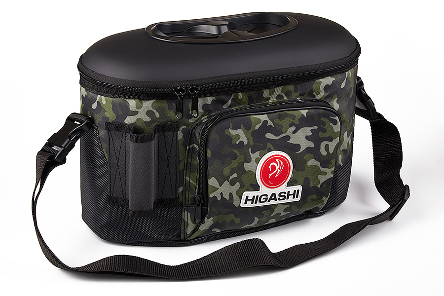 Кан рыболовный HIGASHI Live bait box 7.5L (Camo)