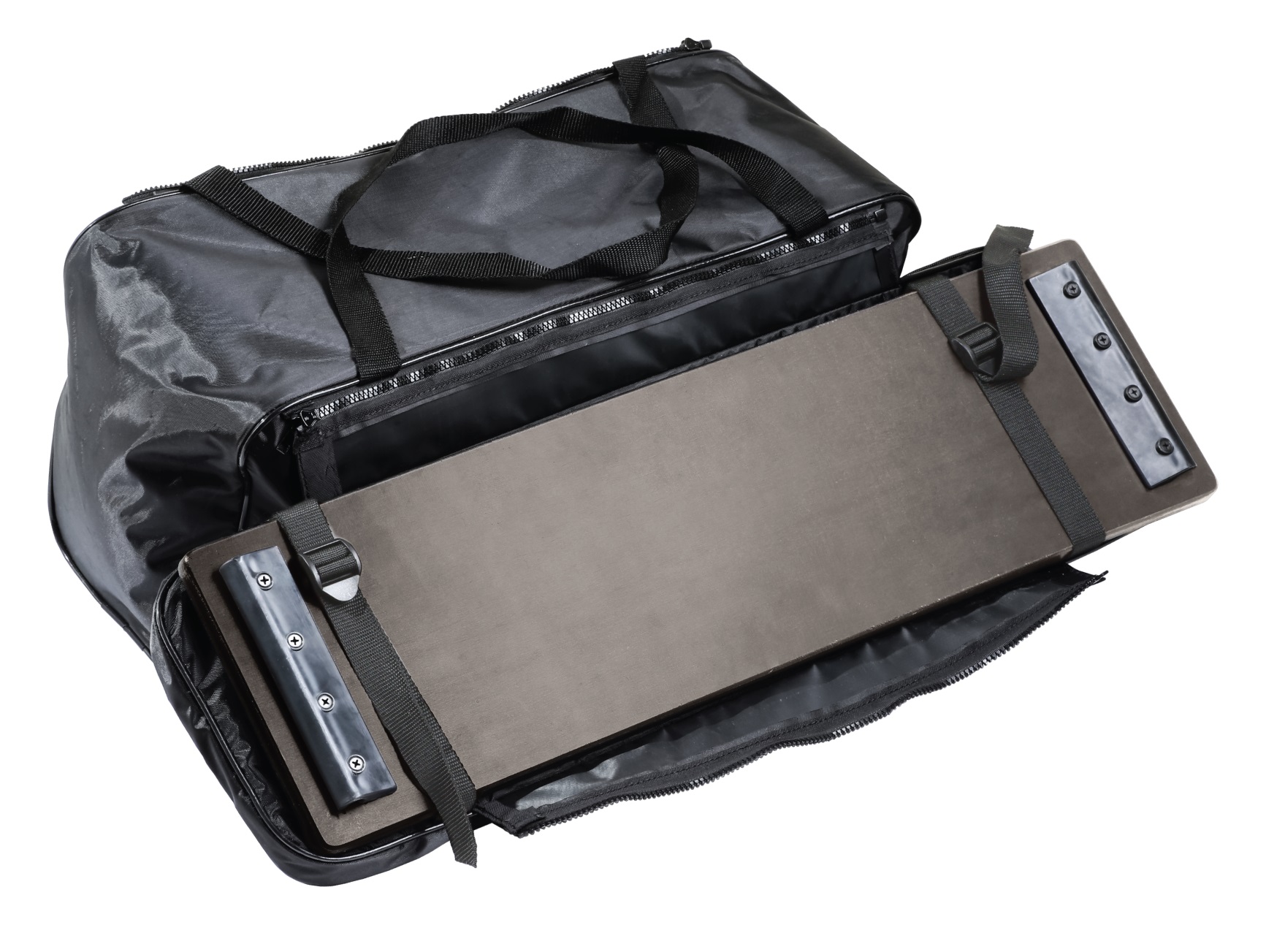 Накладка мягкая с сумкой МАСТЕР ЛОДОК Oxford 420 (комплект 2 шт) (70 см, чёрный)