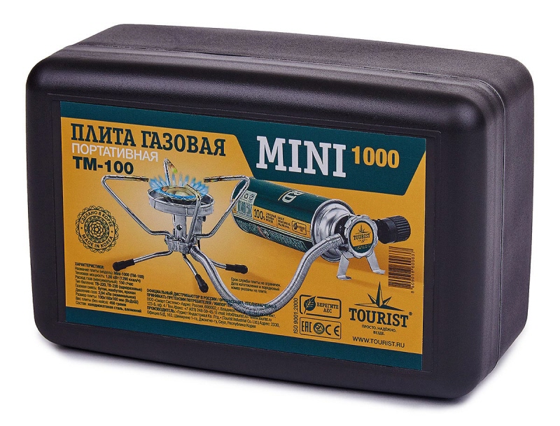 Плита портативная TOURIST Mini TM-100