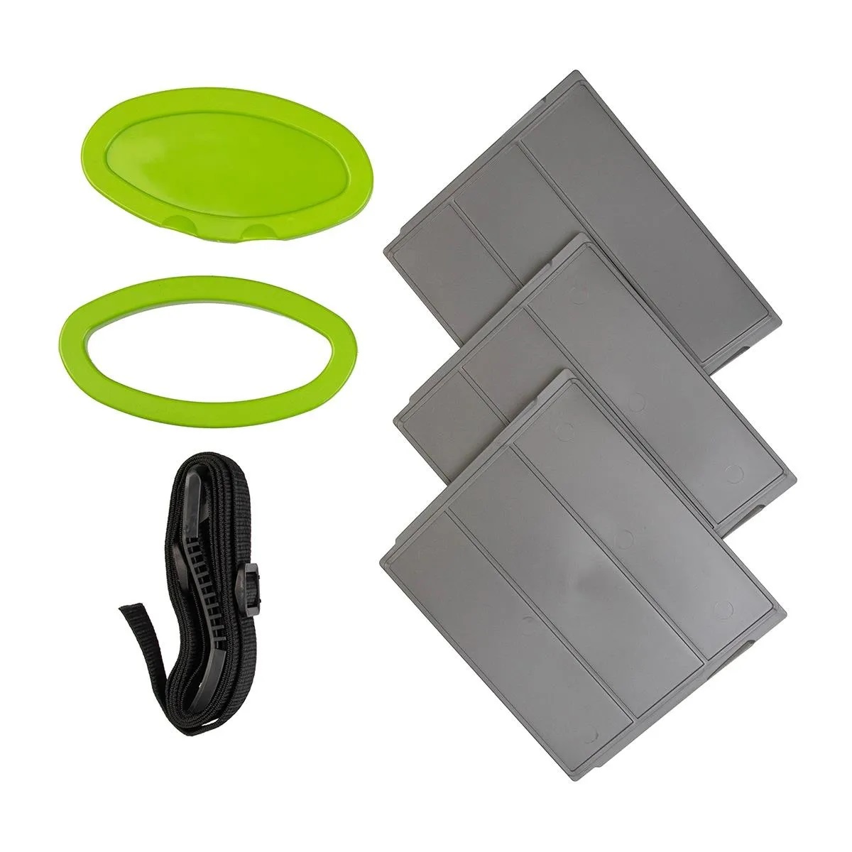 Ящик рыболовный зимний HELIOS FishBox 10 л (1 секция) (зеленый)