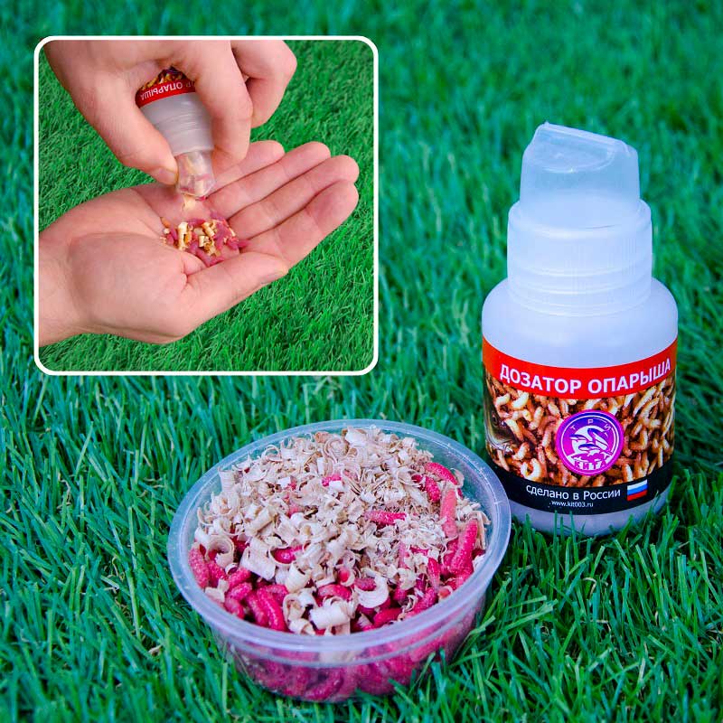 Дозатор опарыша ТРИ КИТА (70 мл)