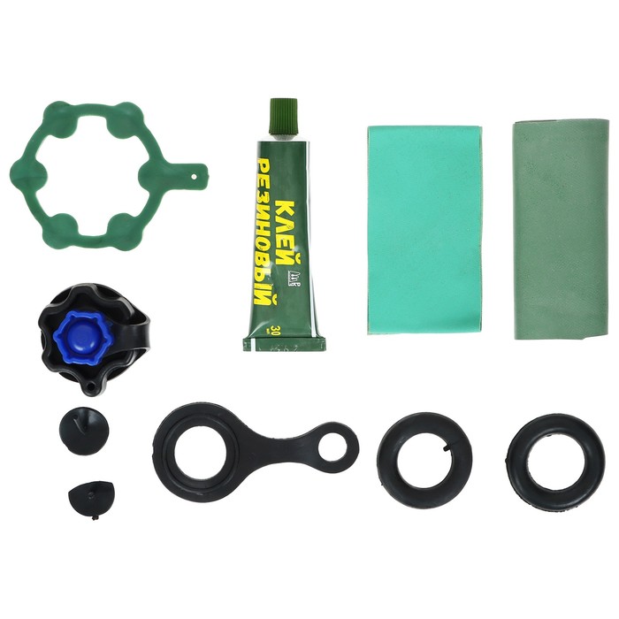 Ремкомплект ТРИ КИТА для резиновых лодок 