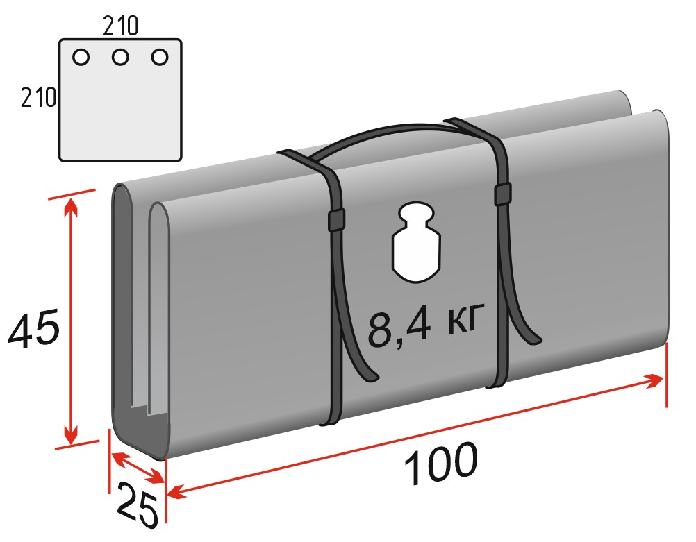 Дно гидро-термоизоляционное ЛОТОС Куб 3 (с отверстиями под лунки)