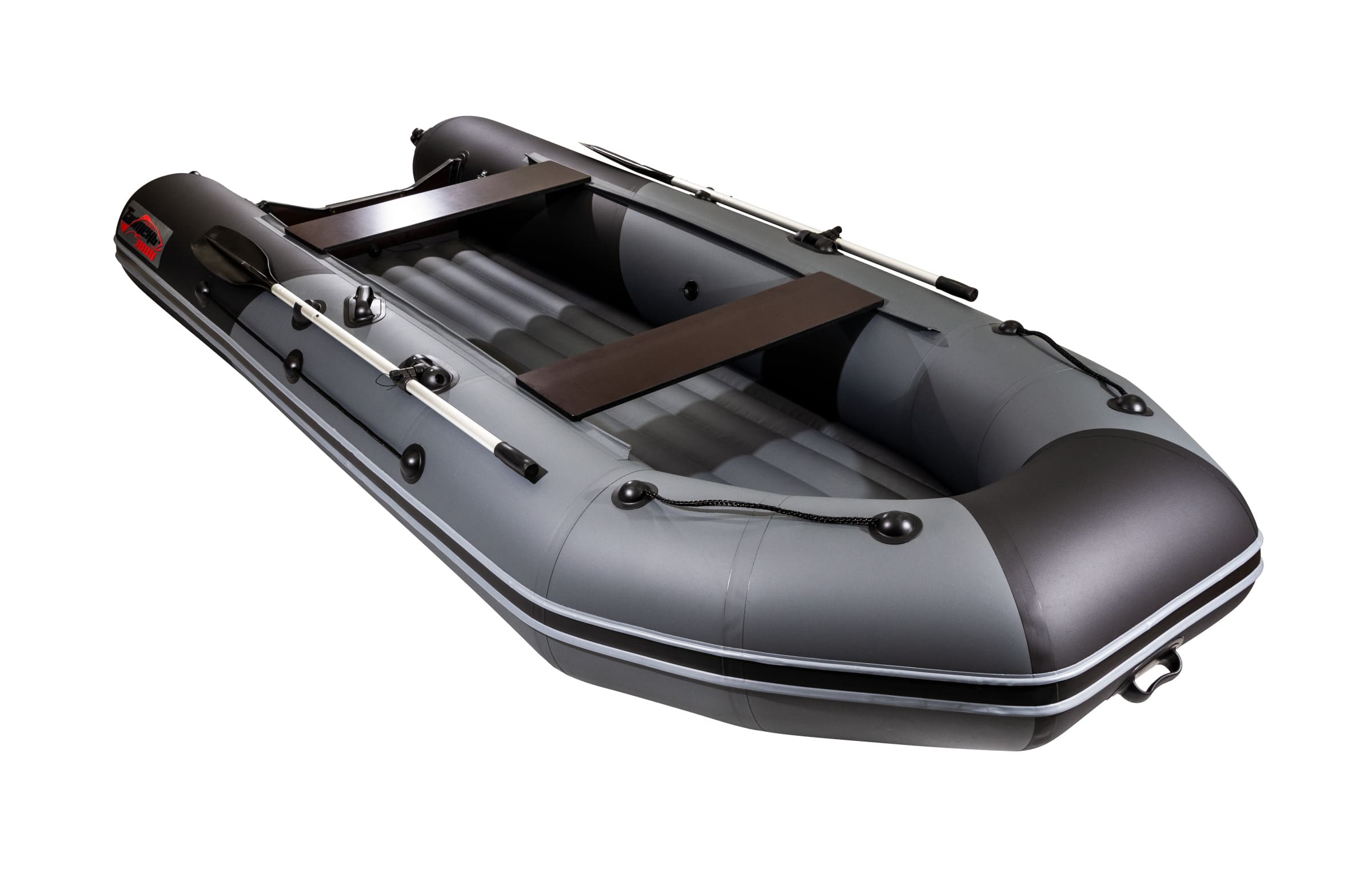 Лодка МЛ Таймень NX 3800 НДНД PRO (графит/чёрный)