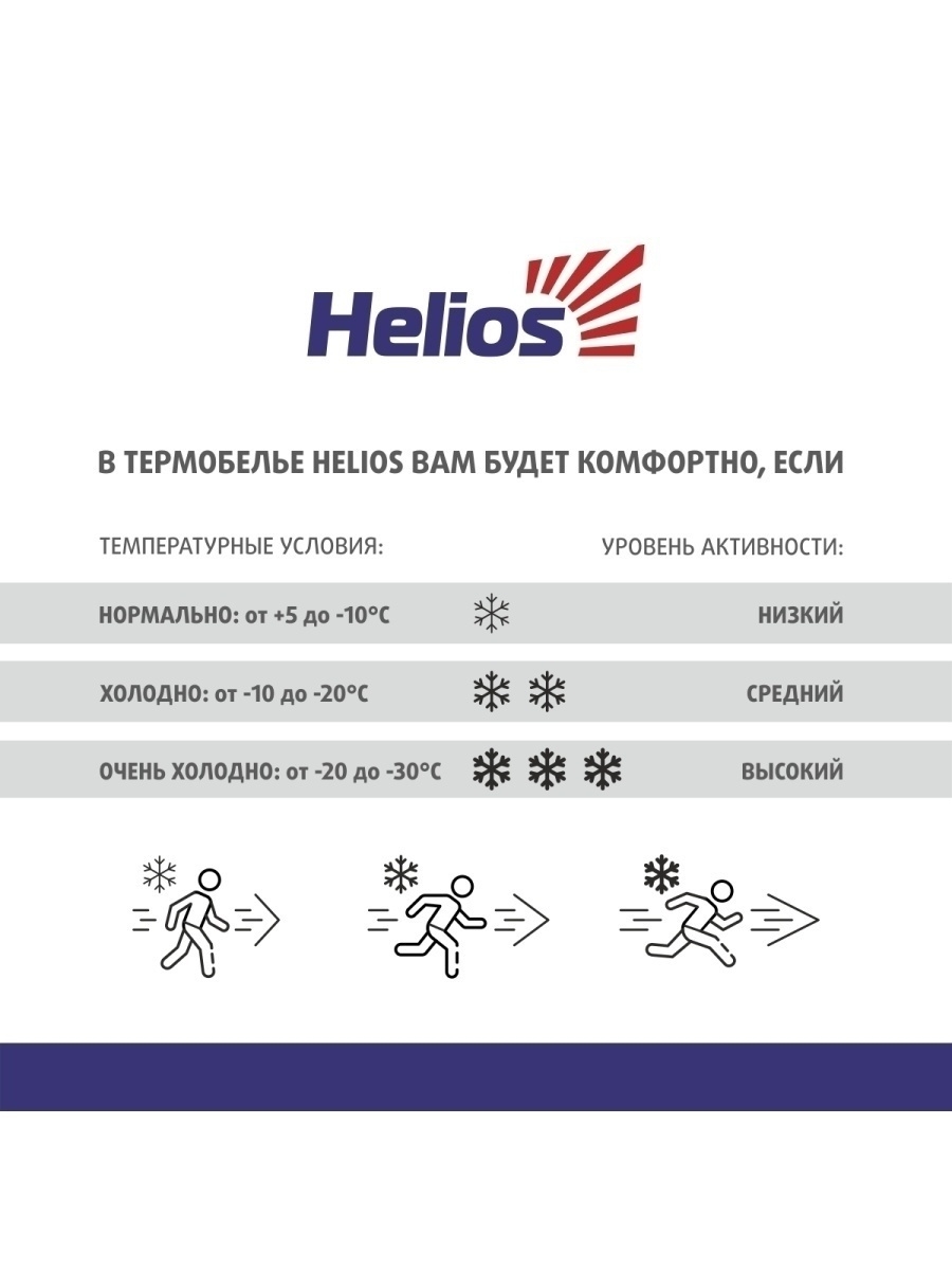 Комплект термобелья HELIOS Tex Thermo Sport