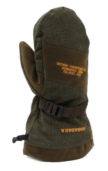 Рукавицы KOSADAKA North Pole (кевлар) (XL, коричневый крэк)