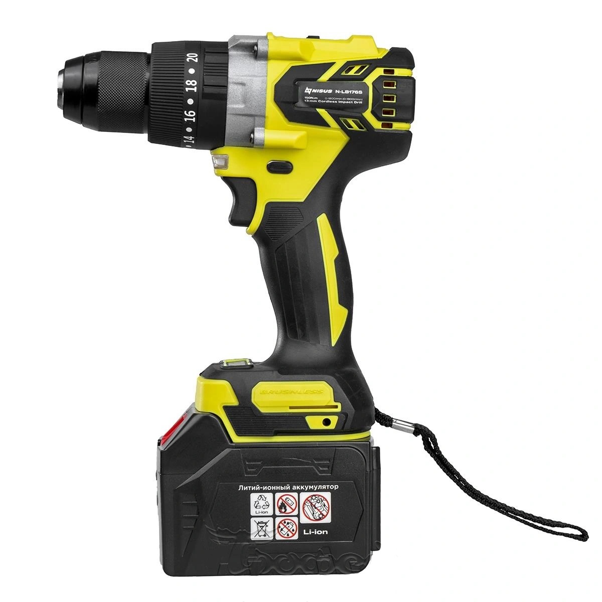Шуруповёрт для ледобура NISUS N-LB176S