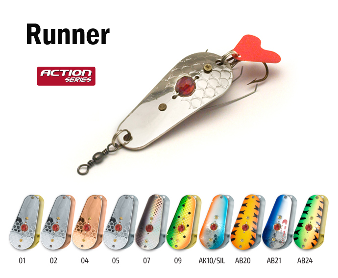 Блесна AKARA Weedless Runner (65 мм, 26 г, 05)