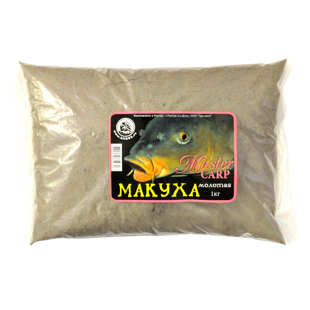 Макуха МАСТЕР КАРП молотая (0.5 кг)