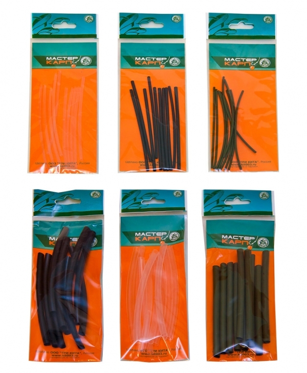 Набор термотрубок МАСТЕР КАРП (10 шт)