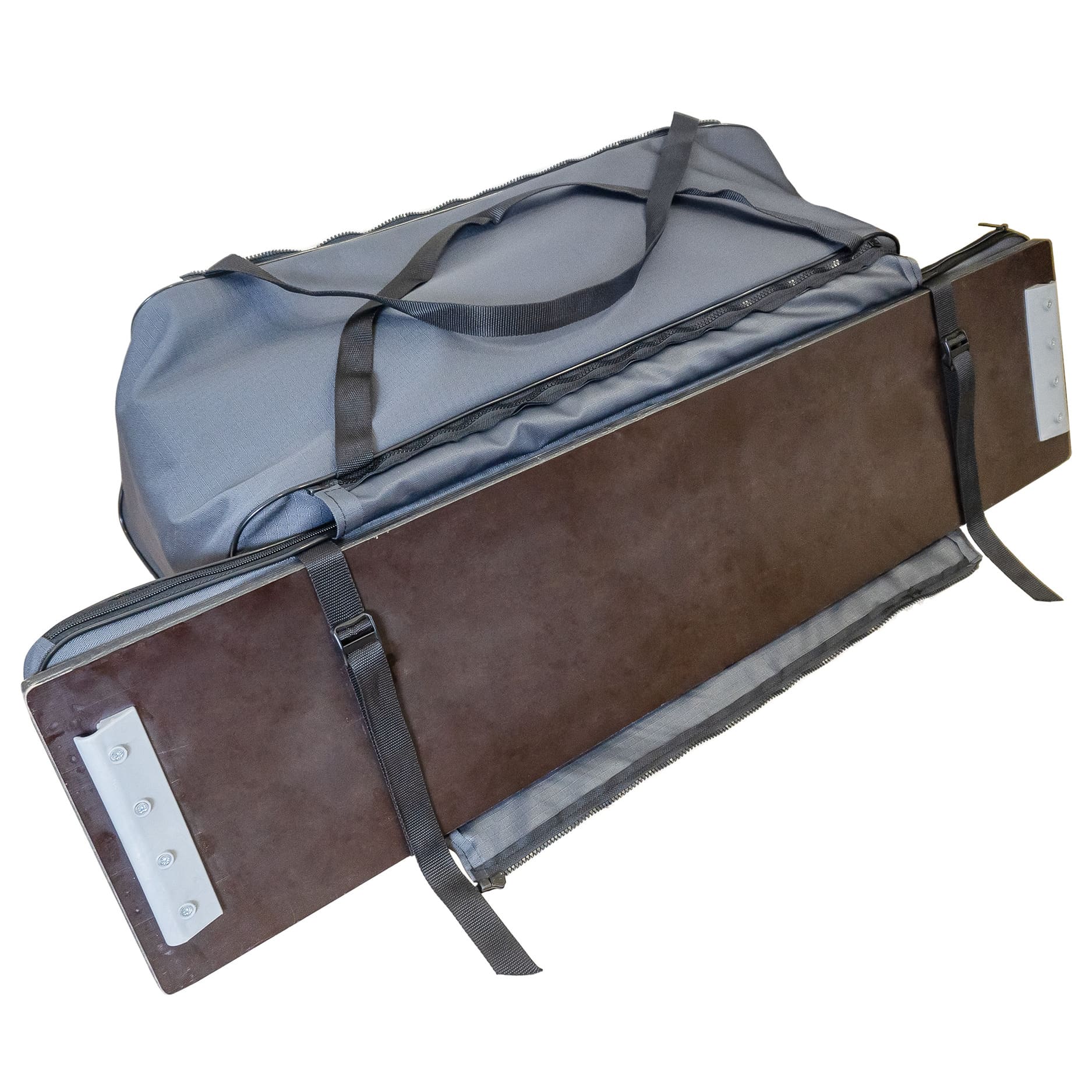 Накладка мягкая с сумкой МАСТЕР ЛОДОК Oxford 600 (комплект 2 шт) (101 см, графит)