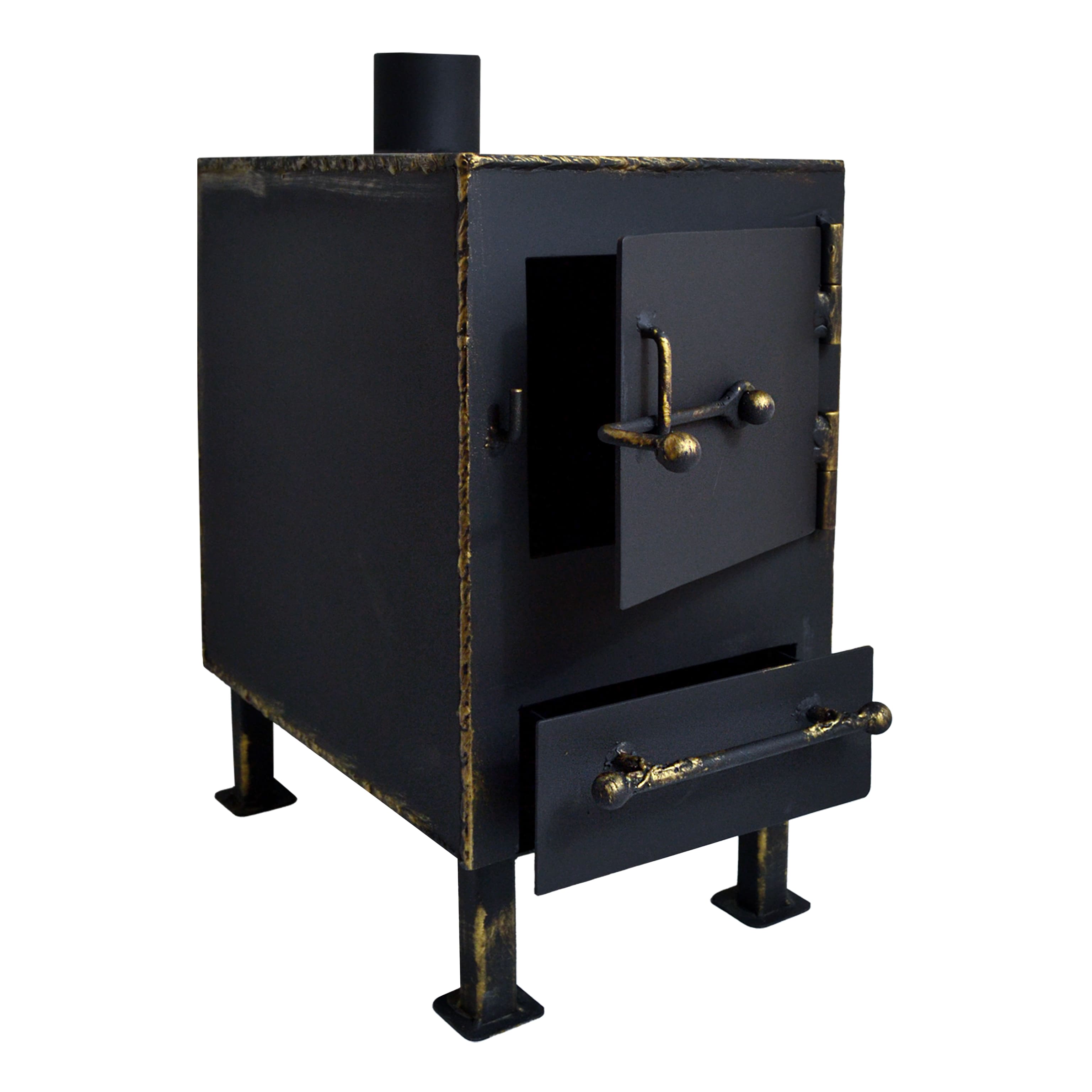 Печка походная 35 х 30 х 20 (сталь 3 мм)