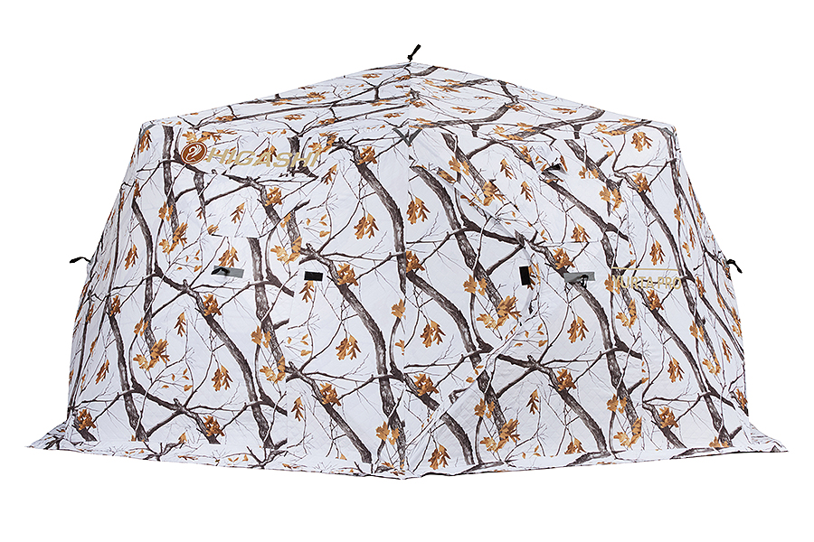 Палатка зимняя HIGASHI Yurta PRO (камуфляж зимний)