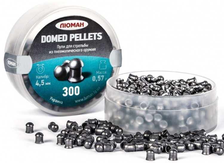 Пули ЛЮМАН Domed Pellets (0.57 г, 300 шт)