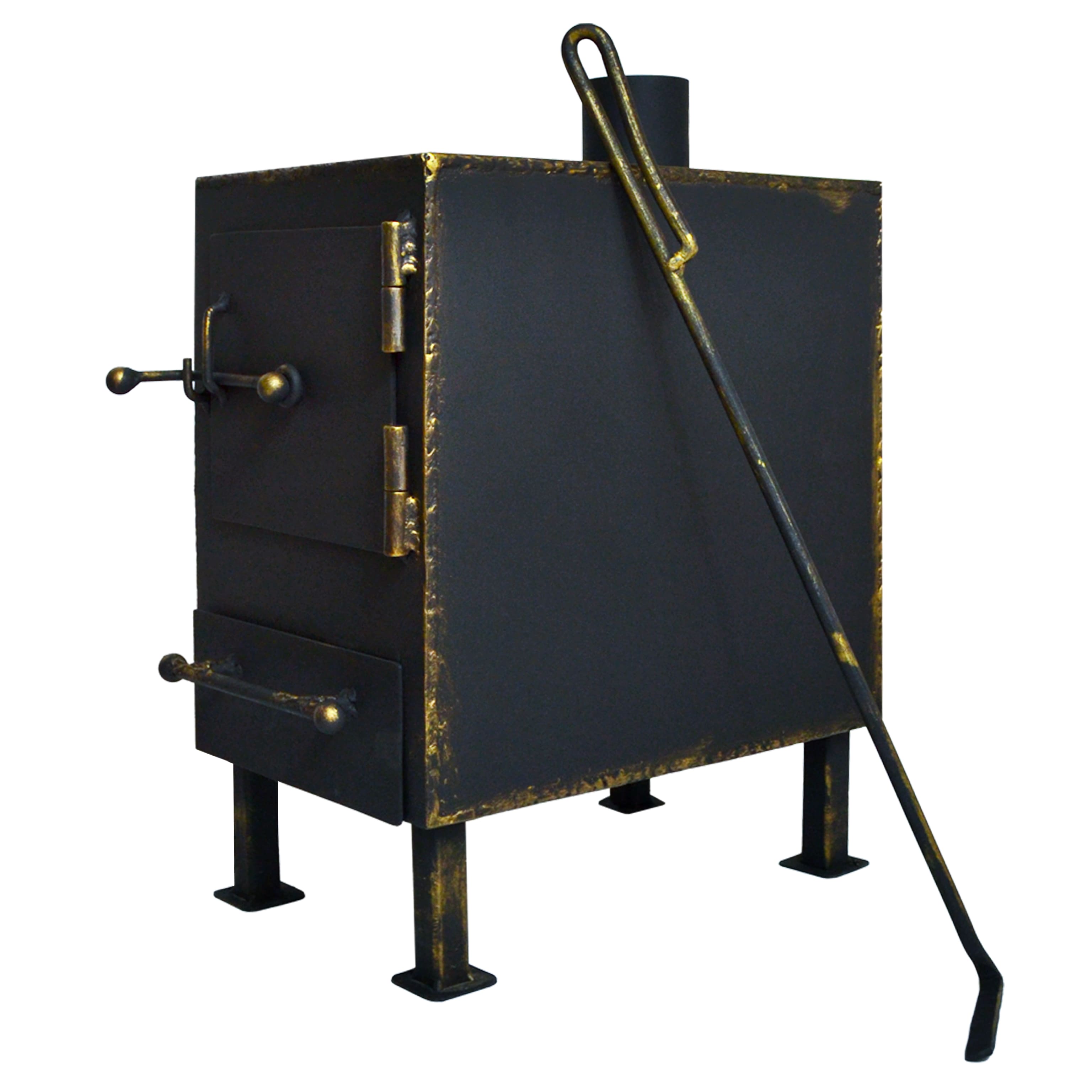 Печка походная 35 х 30 х 20 (сталь 3 мм)