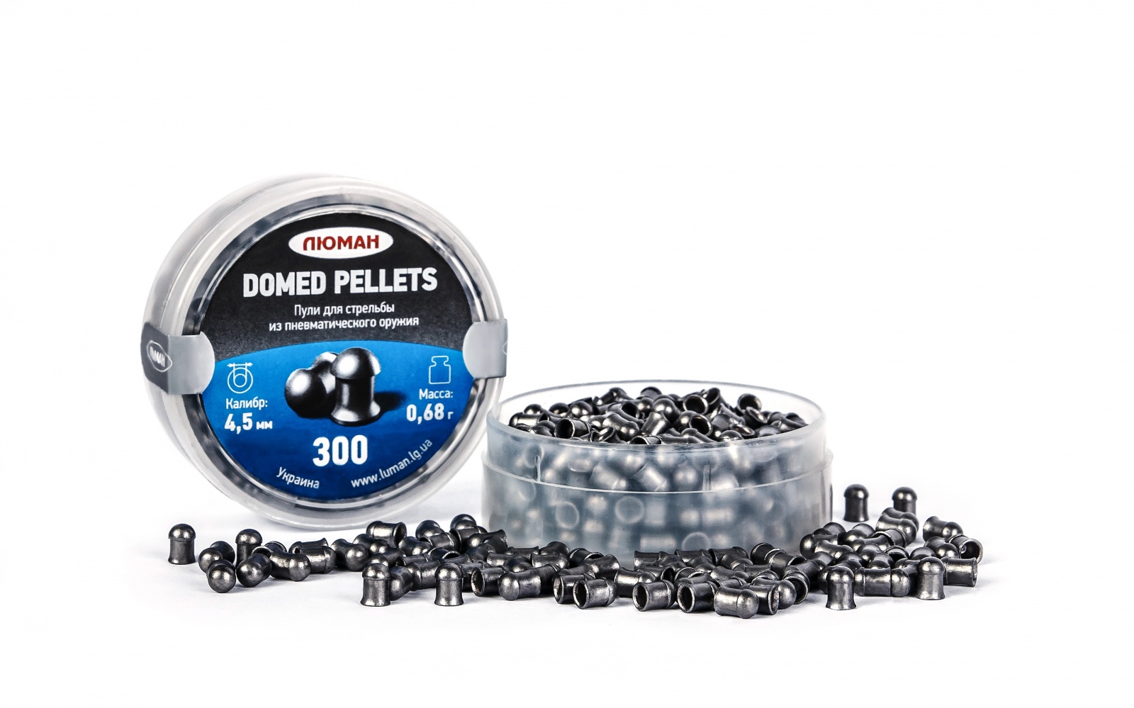 Пули ЛЮМАН Domed Pellets (0.68 г, 300 шт)