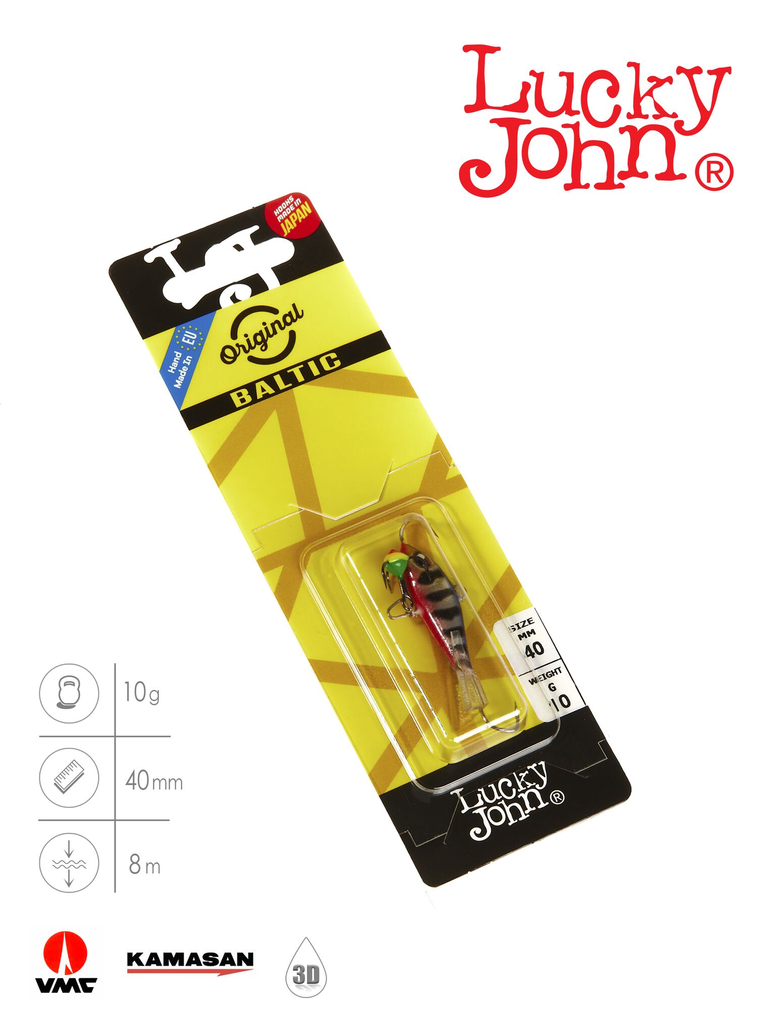 Балансир LUCKY JOHN Baltic (блистер) (4 см, 10 г, 114)