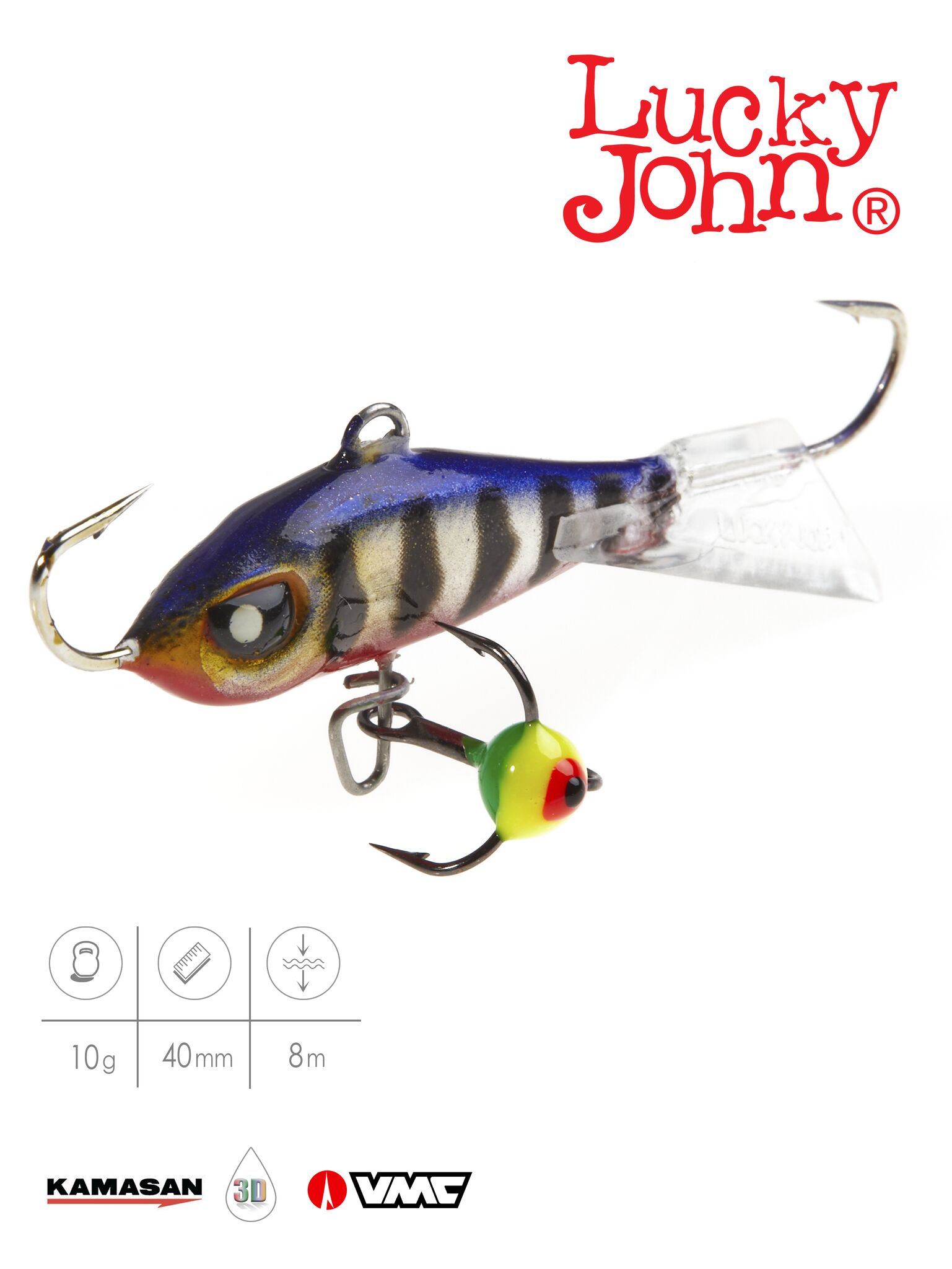 Балансир LUCKY JOHN Baltic (блистер) (4 см, 10 г, 114)