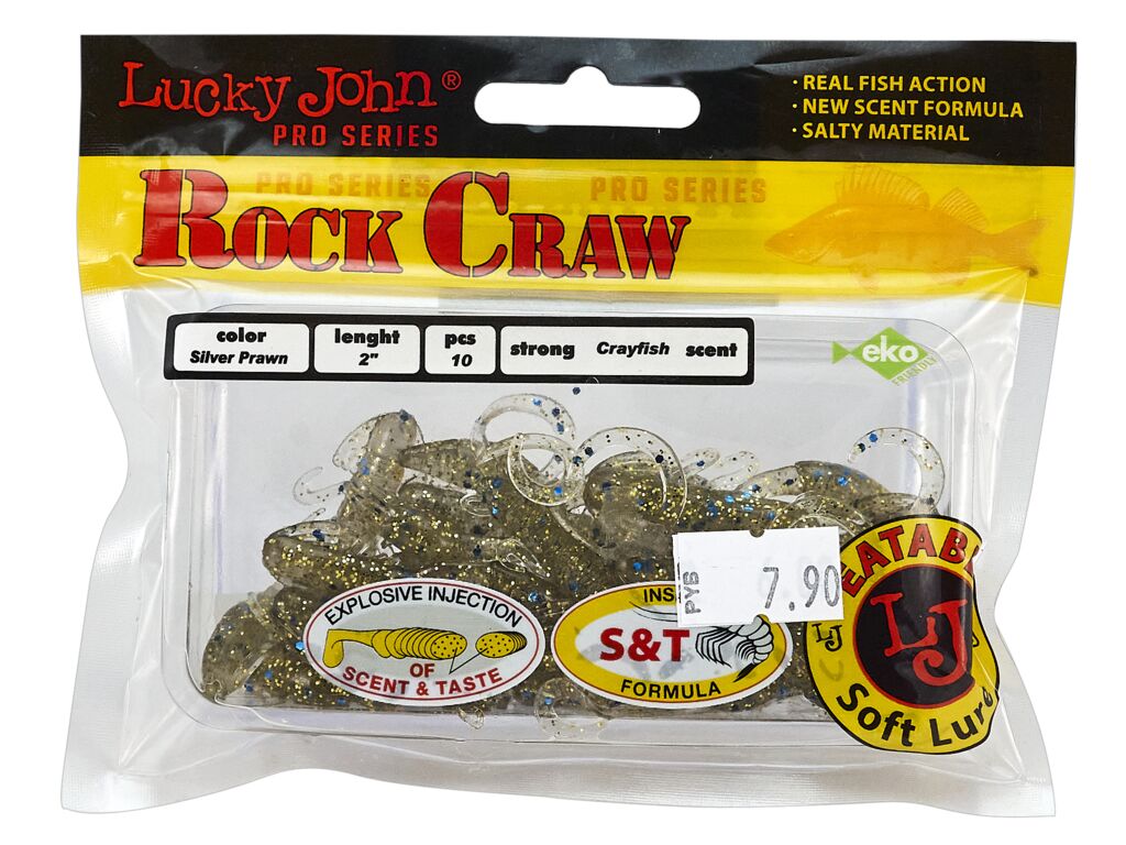 Мягкая приманка LUCKY JOHN Rock Craw (2"/5 см, CA35, 10 шт)