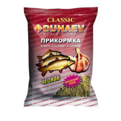 Прикормка DUNAEV Классика Карп Чеснок (0.9 кг)