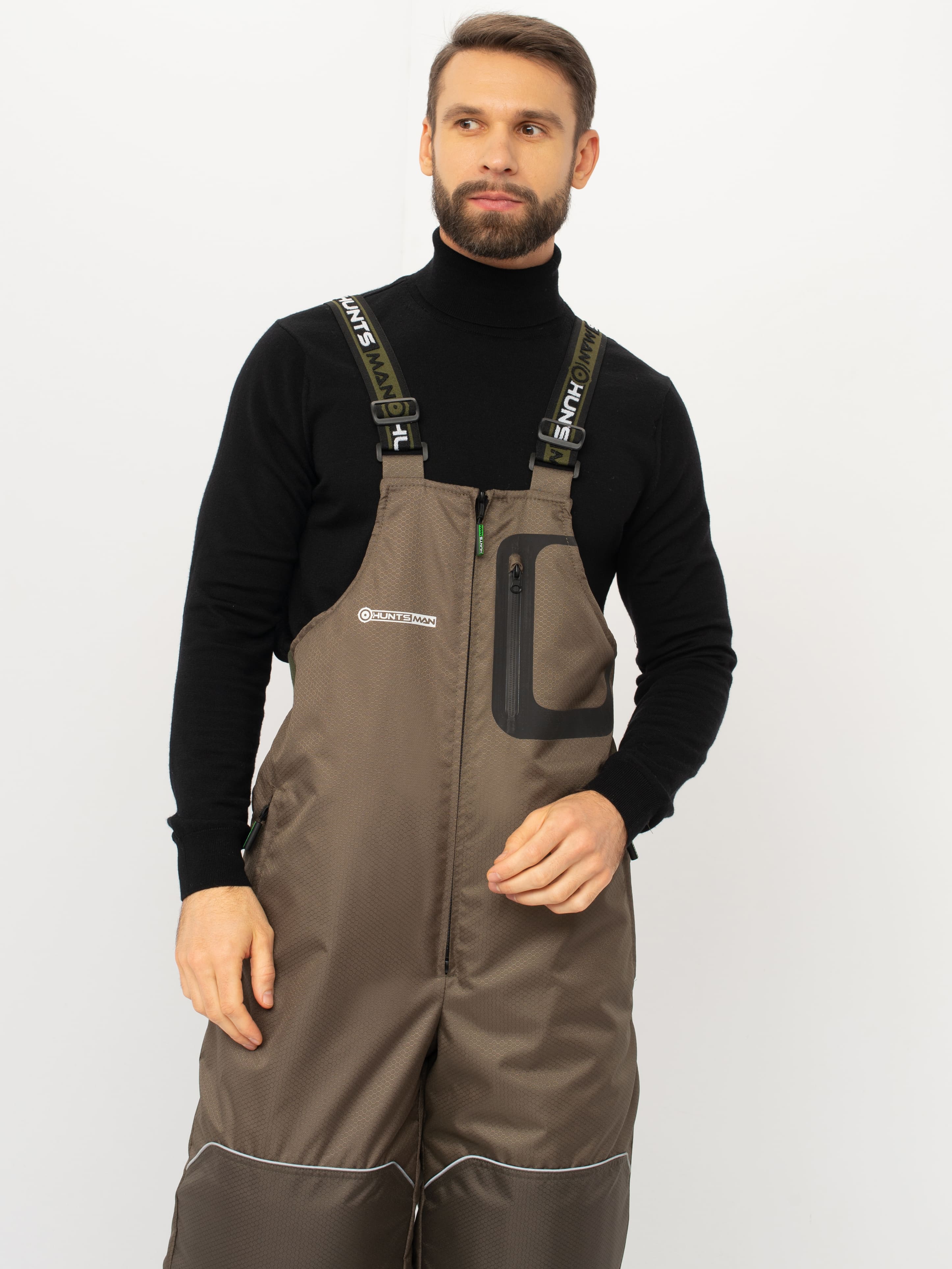 Костюм зимний HUNTSMAN Полюс LUX (Cell) (48-50/170-176, хаки)