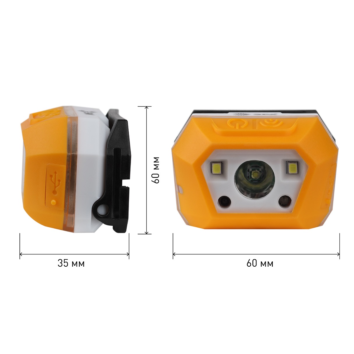 Фонарь налобный аккумуляторный ЭРА Практик GA-810