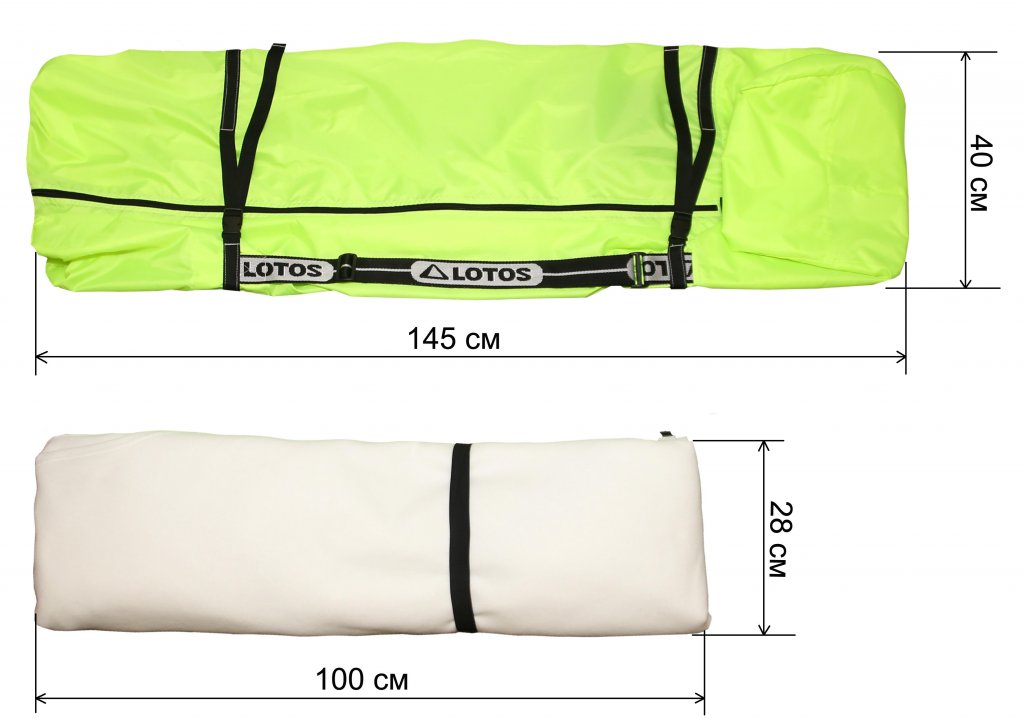 Тент внутренний зимний ЛОТОС Куб 3 (утеплённый)