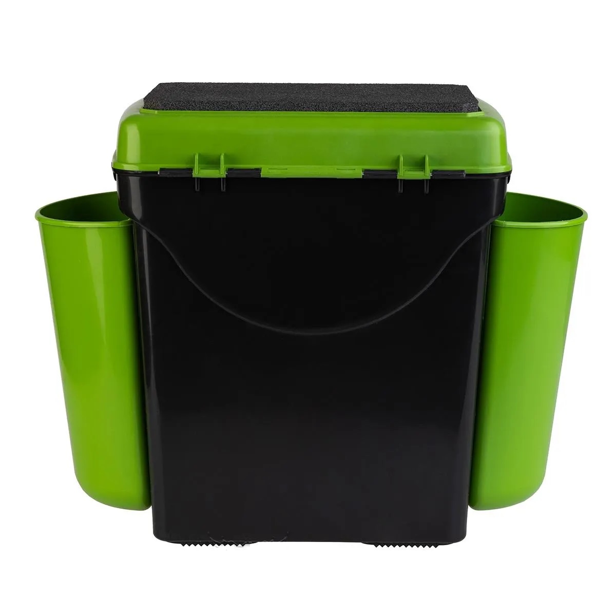 Ящик рыболовный зимний HELIOS FishBox 10 л (1 секция) (зеленый)