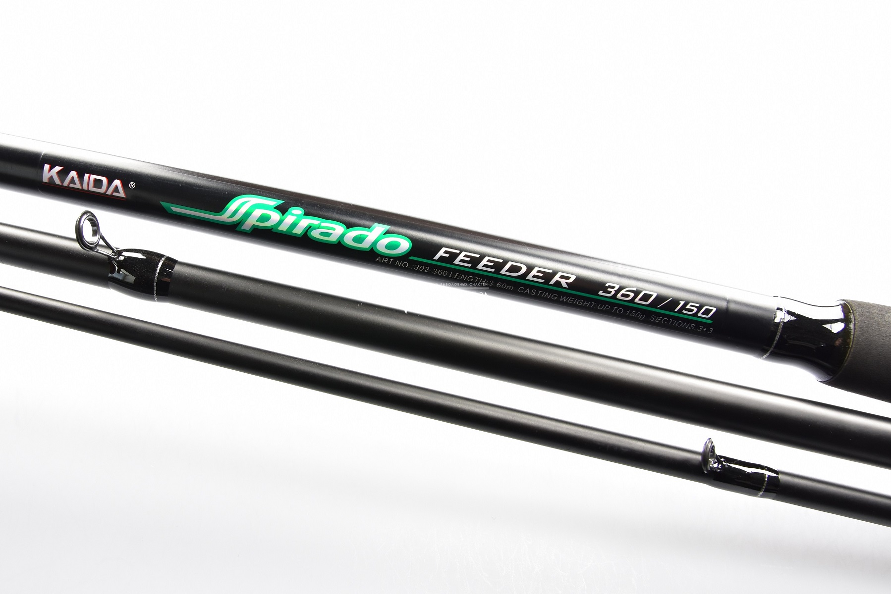 Удилище фидерное KAIDA Spirado (302-300, 3.0 м, 60-150 г)