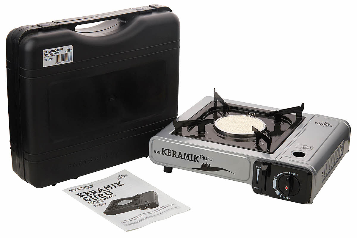 Плита настольная TOURIST Keramik Guru TS-200 (керамика)