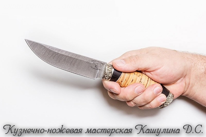 Нож КАШУЛИН ДС Беркут (дамаск)