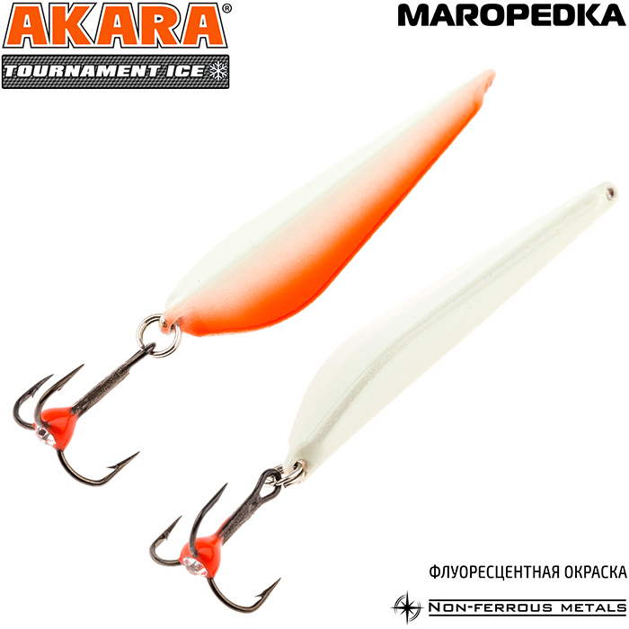 Блесна зимняя AKARA Tournament Ice Maropedka (10 см, 18 г, 32P)