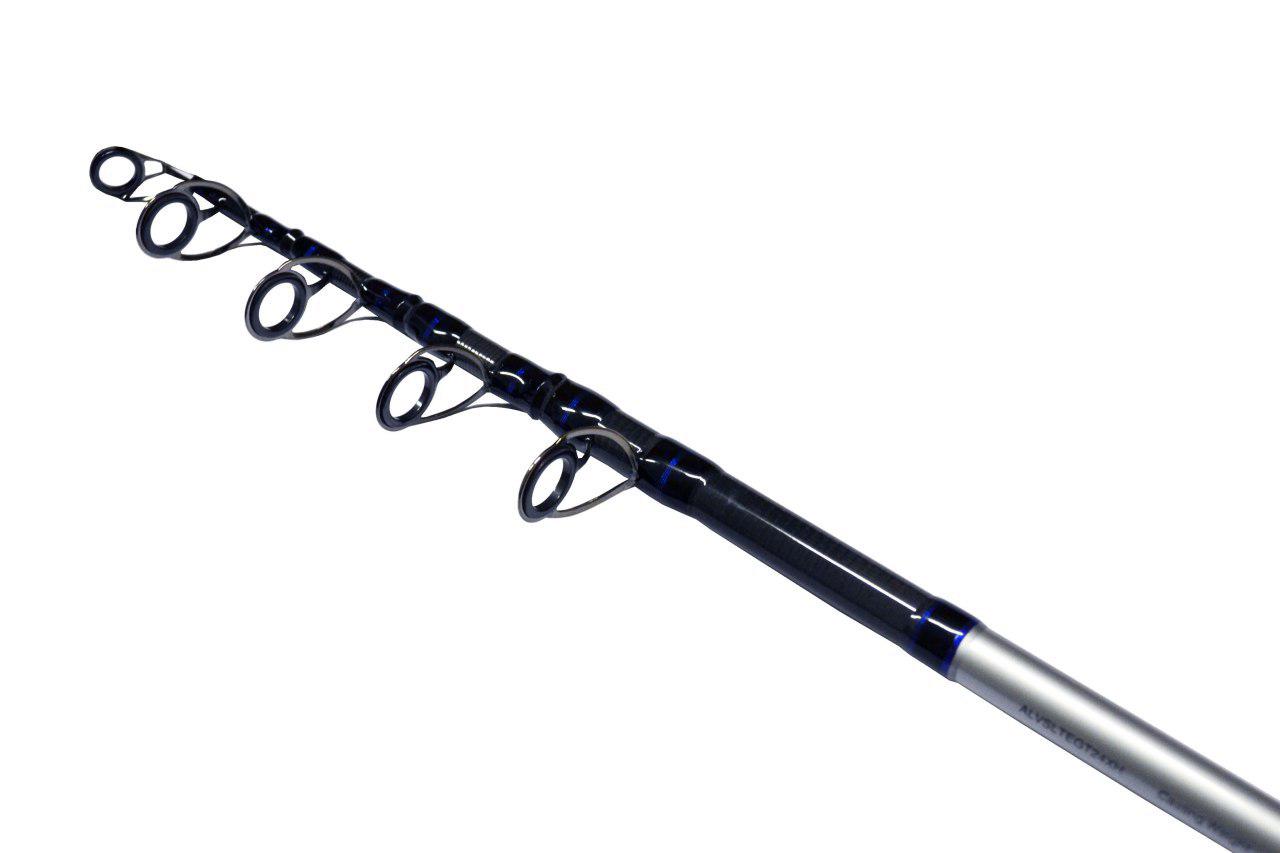 Удилище телескопическое SHIMANO Alivio Slim TE GT (ALVSLTEGT24XHB, 2.4 м, 40-80 г)