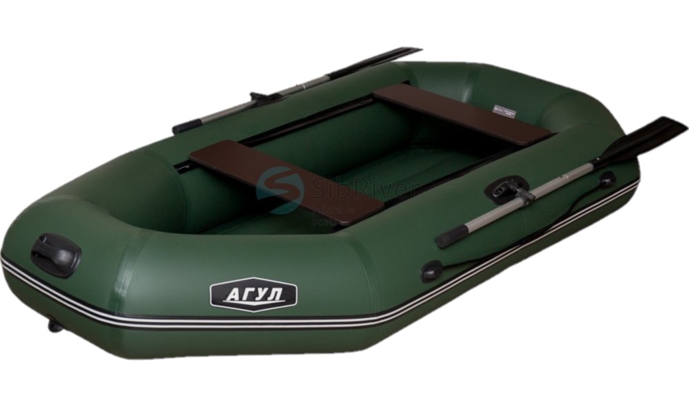 Лодка SIBRIVER Агул-255 НД (зелёный)