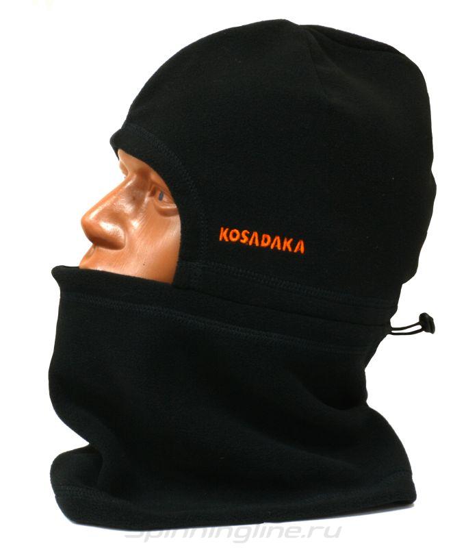 Маска-балаклава KOSADAKA Arctic (флис) (XL, чёрный)