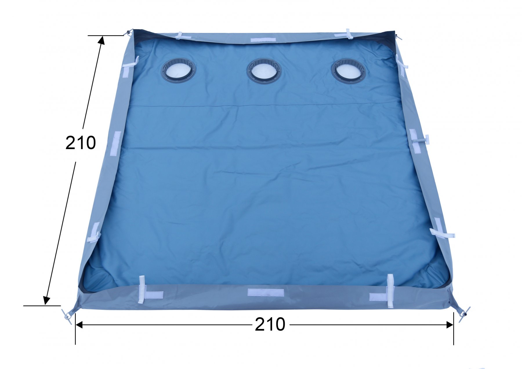 Дно гидро-термоизоляционное ЛОТОС Куб 3 (с отверстиями под лунки)