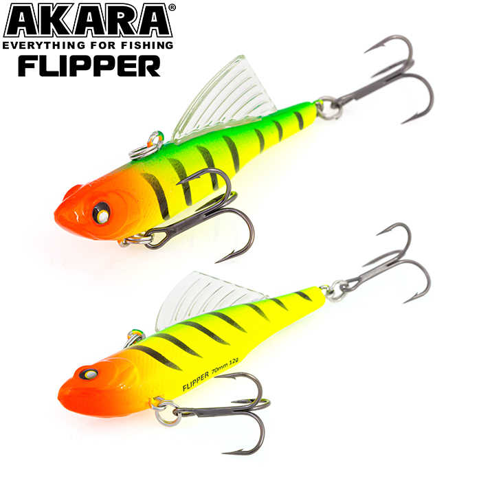 Раттлин AKARA Flipper (70 мм, 12 г, A1)