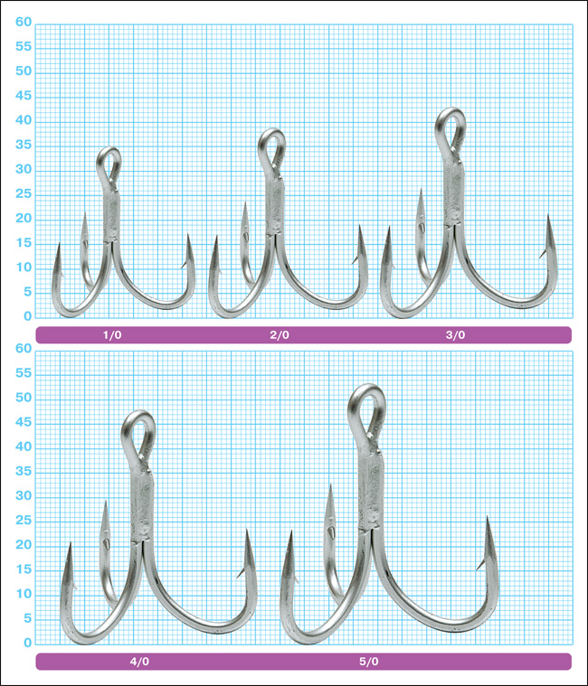 Крючок тройной OWNER 5666 ST-66