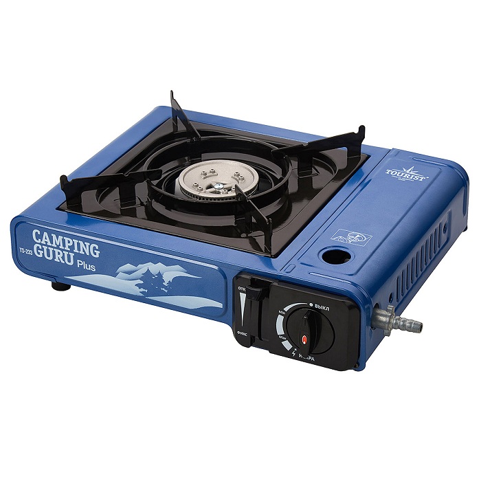 Плита настольная TOURIST Camping Guru Plus TS-233 (переходник)