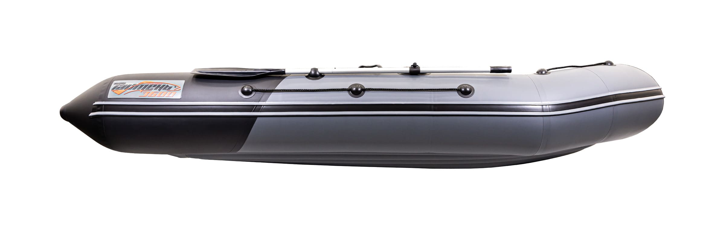 Лодка МЛ Таймень NX 3600 НДНД PRO (графит/чёрный)