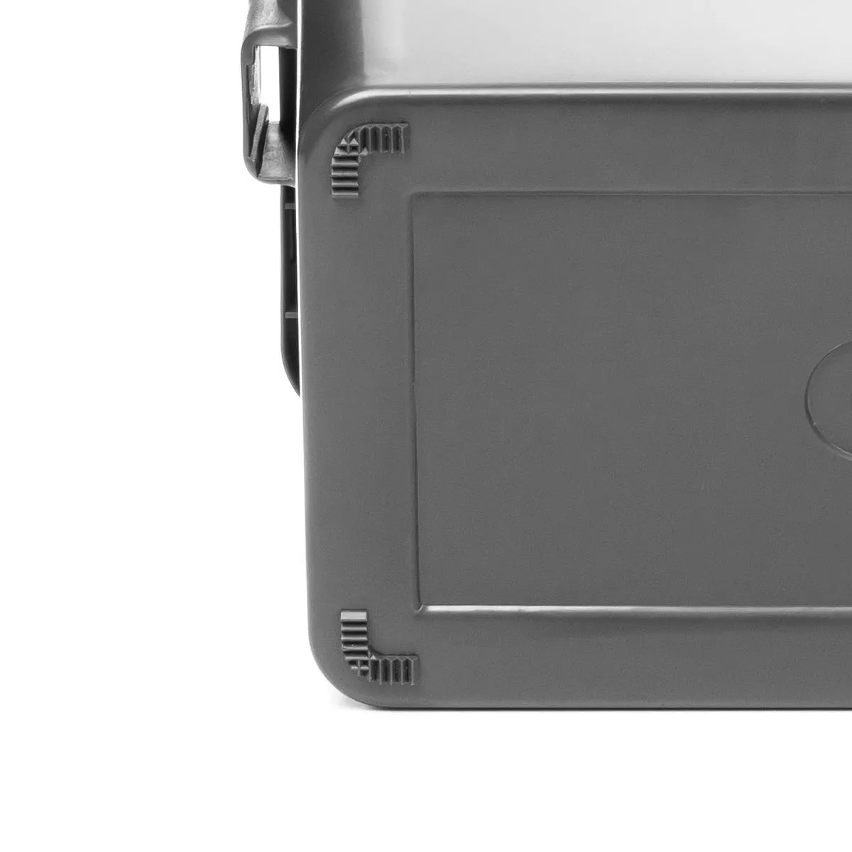 Ящик рыболовный зимний HELIOS 19 л (2 секции) (серый/оранжевый)