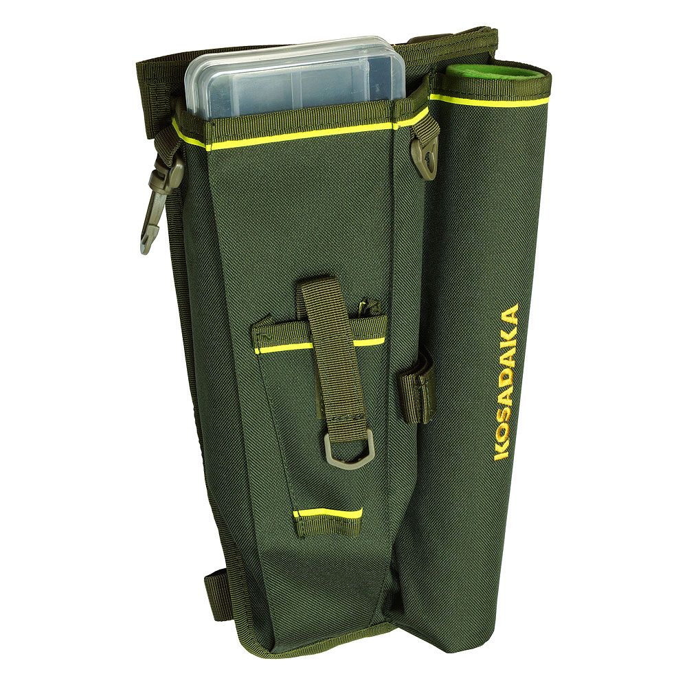 Сумка рыболовная набедренная KOSADAKA M10 (зеленый)