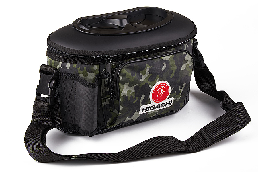 Кан рыболовный HIGASHI Live bait box 4.5L (Camo)