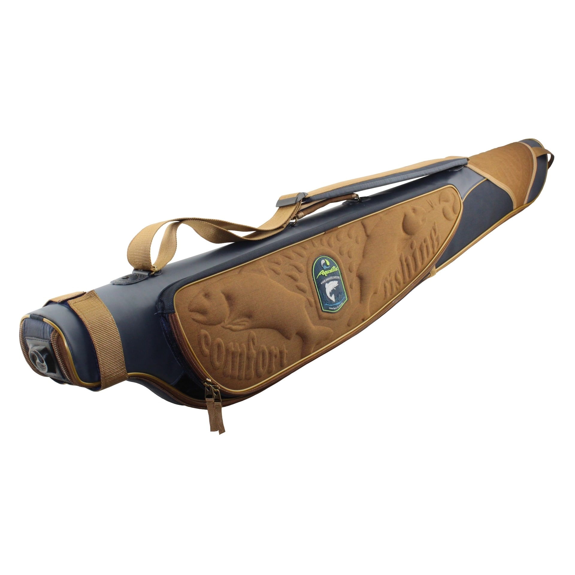 Чехол для удилищ жёсткий AQUATIC Ч-09 (132 см, синий)