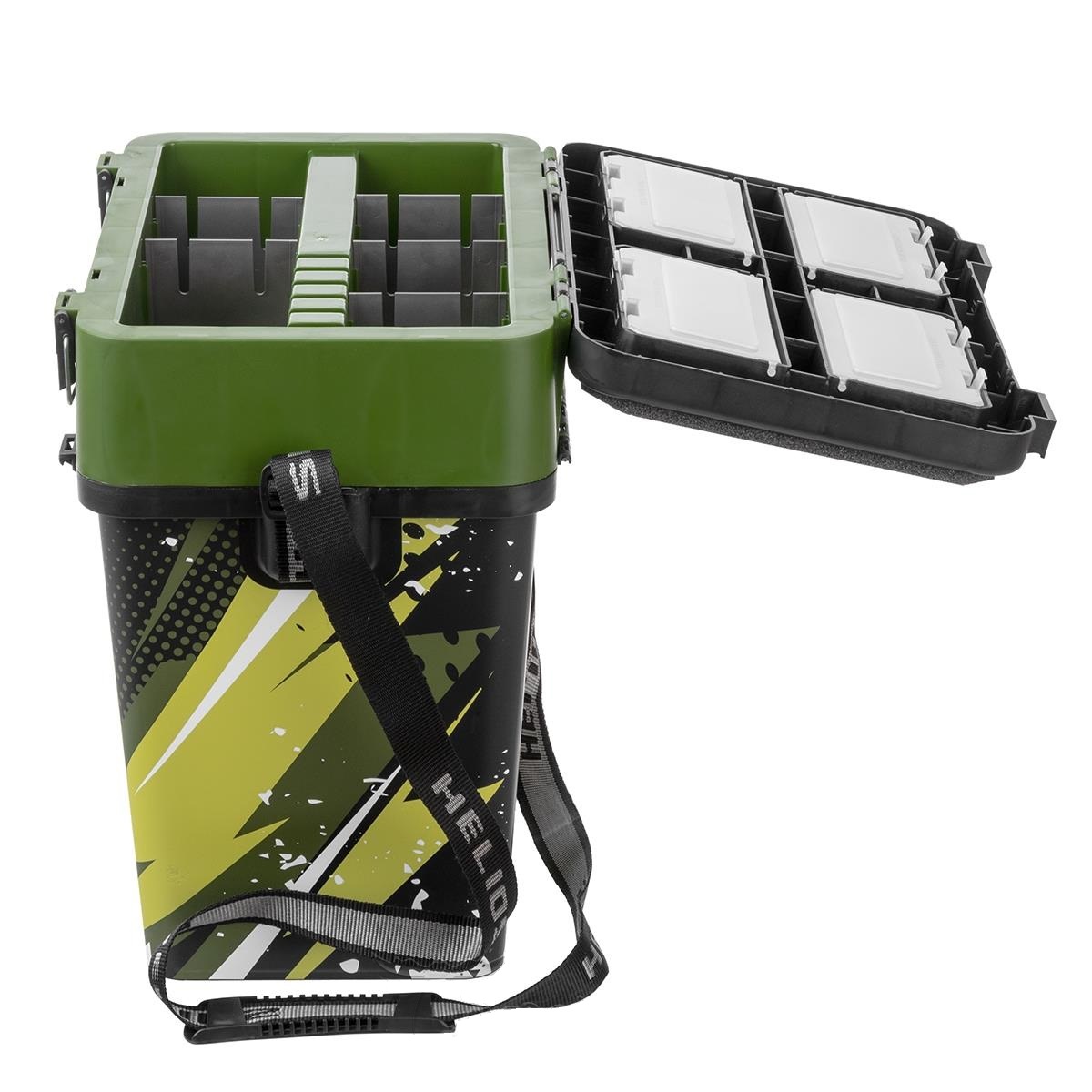 Ящик рыболовный зимний HELIOS Zander (2 секции)